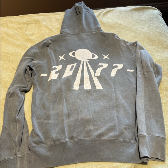 Diesel futuristic zip up hoodie - Picture 2 of 3